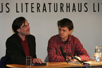 Juri Andruchowytsch und Radek Knapp (20070209 0007)